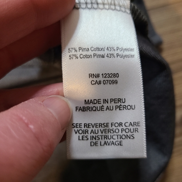 Travis Mathew Gray Polo Pullover Performance LOGO Casual Mens XL - Picture 6 of 9